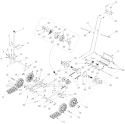 Page E Diagram and Parts List for 31AH7S3G701 2005-2 Yard Man Snow Blower